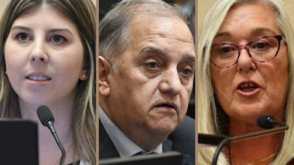 andrea cristina, Carlos Linares, edith terenzi, jubilaciones, senadores