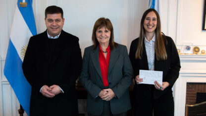 césar trffinger, lla, melisa lapadú, Patricia Bullrich