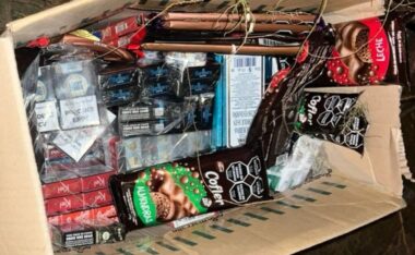 chocolates, detenido, robo, TRELEW