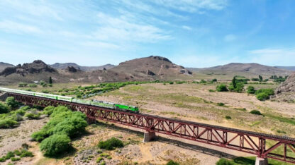 Alberto Weretilneck, Río Negro, tren patagónico, turismo