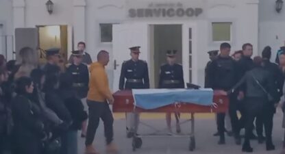 Despedida, dolor, Marcela Tagariello, Pesar, policía