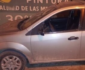 auto, demorado, Madryn