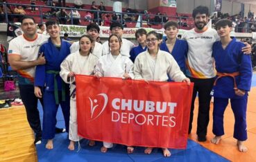 El seleccionado chubutense de judo, brilló en Viedma