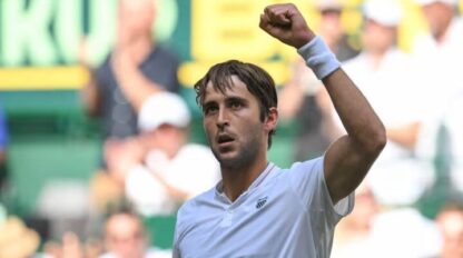 Tomás Etcheverry le ganó a Juncheng Shang y va a segunda ronda del Masters de Cincinnati