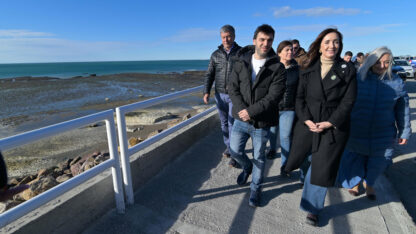 Etiquetas: Comodoro Rivadavia, Ignacio "Nacho" Torres, muro costero, victoria villarruel