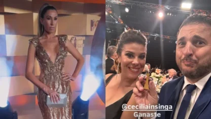 Vieron a Luciana Elbusto “muy cerca” de Diego Brancatelli en los Martín Fierro 2025: ¿y Cecilia Insinga?