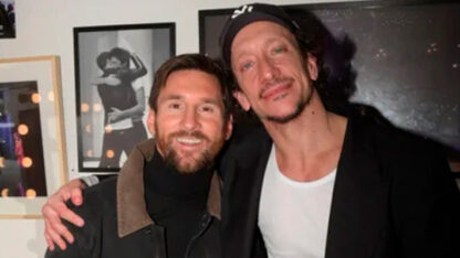 «Un ser humano excepcional»: Nico Vázquez agradeció a Messi con un sentido posteo