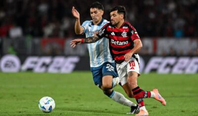 Racing lo aguantó pero perdió sobre el final ante Flamengo por las Semis de la Copa Libertadores