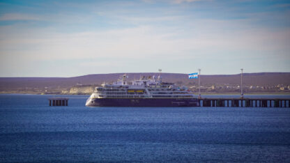 Comenzó la temporada de cruceros en Chubut
