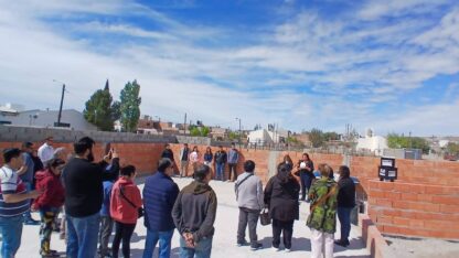 Entregaron certificados de la capacitación en Construcción