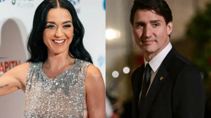 Katy Perry hizo un guiño en vivo sobre su relación con Justin Trudeau