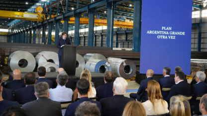 Etiquetas: industria, inversiones, Javier Milei, sidersa