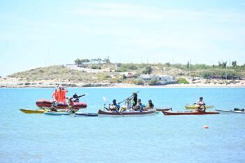 Puerto Madryn va por una nueva kayakeada en honor la Virgen