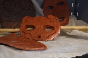 Etiquetas: Cultura, Máscaras cerámicas, muestra, Rawson