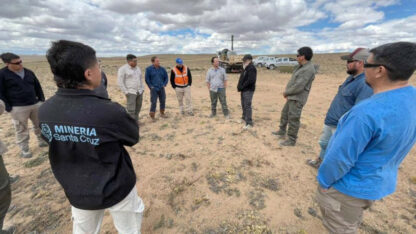 Inician exploraciones en «El Águila» y Santa Cruz apunta al desarrollo de la minería