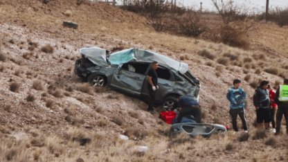 Etiquetas: ruta 3, TRELEW, Vuelco