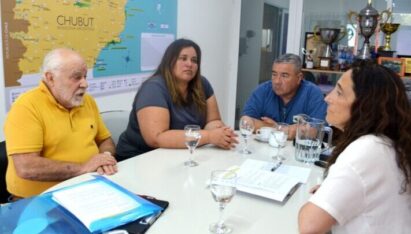 El judo de Puerto Madryn visitó Chubut Deportes para repasar su 2025 y trazar metas para el futuro
