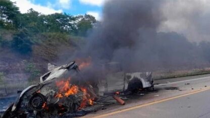 Etiquetas: Brasil, INCIDENTE VIAL, Muertos