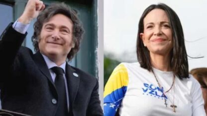 Etiquetas: Javier Milei, MARÍA CORINA MACHADO, premio nobel
