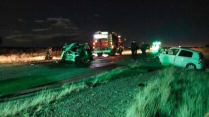 Etiquetas: choque frontal, Gaiman, heridos, Ruta 25, TRELEW