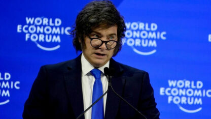 Javier Milei, nahuel gallo