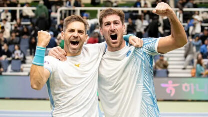 Guido Andreozzi clasificó en el dobles y es finalista en Indian Wells