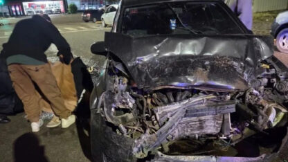 Conducía alcoholizado e impactó con otro vehículo