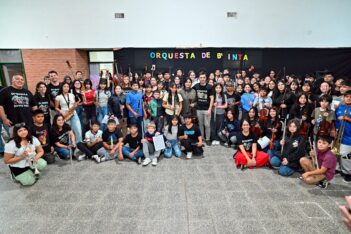 La Orquesta Infanto Juvenil del barrio INTA de Trelew se presentará en el Teatro Colón