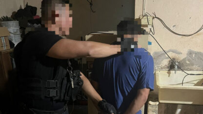 Entró violentamente a robar en una vivienda y fue detenido