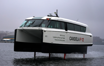 Un ferry eléctrico de hidroalas revoluciona Estocolmo