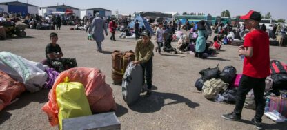 Más de 3 millones de exiliados por los bombardeos en Irán