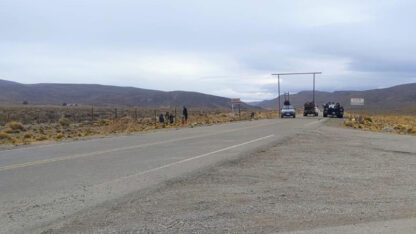 Polémica por una tranquera en una ruta de Chubut
