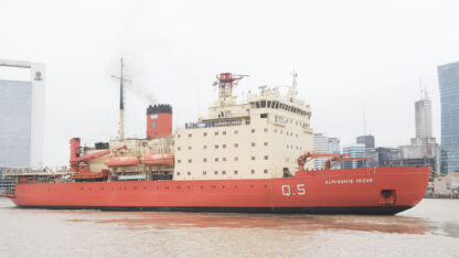 El Irízar ya regresó a Buenos Aires desde la Antártida