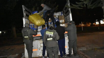 Descubren un cargamento millonario de contrabando