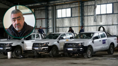 Iturrioz gestiona traspaso de camionetas de YPF para patrullaje en Comodoro Rivadavia