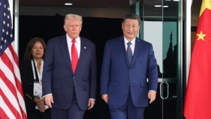 Xi Jinping y Donald Trump se reúnen en Beijing