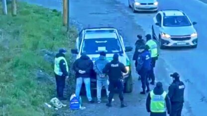 Detuvieron a una banda que robaba con inhibidores antes de ingresar a Chubut