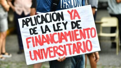 Universidades retoman el reclamo por la Ley de Finanaciamiento