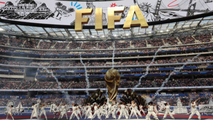 La tercera inauguración del Mundial marcó un hito pop estadounidense en Los Ángeles