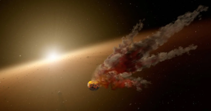 Aparece en el Sahara un fragmento de un planeta perdido