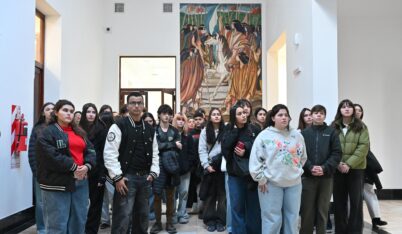 La muestra del Centro Ana Frank ya se expone en Rawson