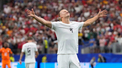 Noruega enfrentará a Brasil en octavos de final
