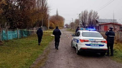 Un herido de bala y un linchamiento en Aldea Escolar
