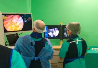 Nueva torre de endoscopía para el Hospital de Rawson