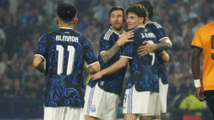 La Selección argentina le ganó 2-0 a Honduras