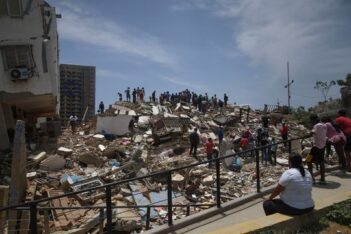 Ya son 1719 los muertos por los sismos en Venezuela