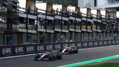 Colapinto terminó decimoquinto en la práctica libre 1 del GP de Bélgica