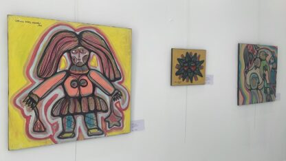 En Rawson inauguraron una muestra de Carlos Páez Vilaró