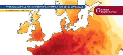 Europa vivió el junio más caluroso jamás registrado