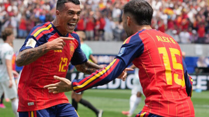 España goleó a Austria y pasó a octavos de final del Mundial 2026